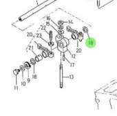 Nanni Diesel 970141016 - Rocker Arm Washer for HE Engines