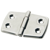 Euromarine Stainless Steel Hexagonal Hinge - 70x50mm