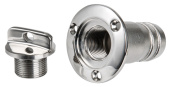 Osculati 18.347.00 - Bilge Drain Plug AISI 316 Mirror Polished 48 mm