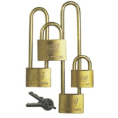 Plastimo 17583 - Brass padlock - 40 mm - 150 mm hasp