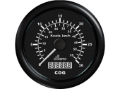 Wema 110308 - GPS Speedometer Black 30kn/54km