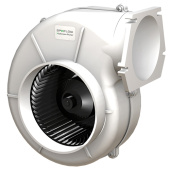Johnson Pump 80-47417-02 - AirV 4-550 Flange Mount 24V Radial Blower for Engine Rooms