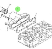 Nanni Diesel 970307829 - Intake Manifold for 3.75HE Engines