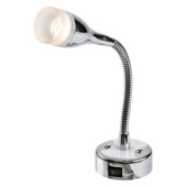 Osculati 13.867.45 - Articulated LED spotlight polished 400 mm