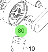 Steyr 2205608-3 - Bearing Sleeve for M160068 Engines