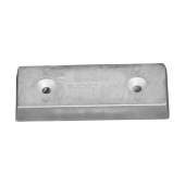 Tecnoseal Rectangular Trim Tab Anode 130x50x17 mm – Zinc & Magnesium