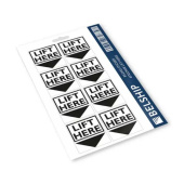 Belship 852302 - Stickers for the Hull (Lift Here)