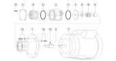 Jabsco 18753-0246 - Mechanical Seal, Viton/Carbon/Ceramic, less Seal Seat