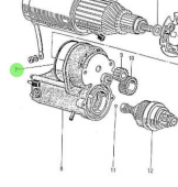 Nanni Diesel 970303990 - Starter Gasket for HE and TDI Engines