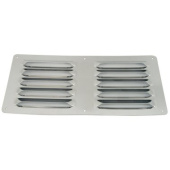 Euromarine Stainless Steel Ventilation Grille - 235x117mm