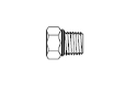 Racor Hose Connector Straight, 19mm, M22x1-1/2