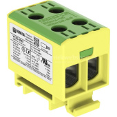 Ouneva Double Terminal Block - Yellow / Green