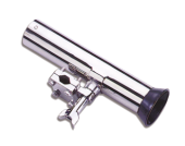 Allpa Stainless Steel Adjustable Fishing Rod Holder, Railing Mount (Ø25mm), L=250mm, Max. Ø40mm