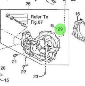 Nanni Diesel 970312099 - Oil Pump Relief Valve Gasket for T4.155 and 4.380TDI Engines