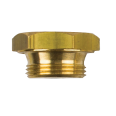 Tecnoseal 02300TP - Baudouin Brass Plug Th. 24X1,5 For Pencil Anode