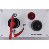 Euromarine Circuit Breaker 12V - 30A - Table With Contactor Push Button