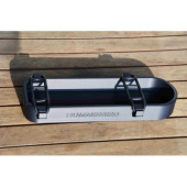 Humminbird TFA Transducer Protective Cover For Helix+Solix MSI Transducer, Black