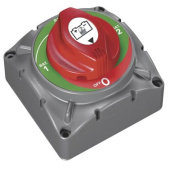 BEP 721B – Heavy-Duty Battery Selector Switch 48V DC, 1-2-Both-Off, 350A Continuous, 1500A Cranking (10 sec)