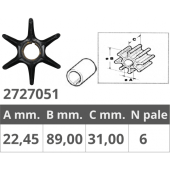 Finnord Yamaha / Mercury / Selva 2 / 4T Impeller