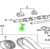 Nanni Diesel 970312636 - Camshaft Thrust Plate for T6 Series Engines
