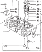 Northern Lights 119802-11700 - Cylinder Head Assembly