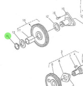Nanni Diesel 970307325 - External Circlip for Camshaft Assembly