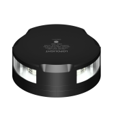 Lopolight 201-012-FB-B 2,5M - Navigation Light 2NM 360° White, Black W/FB Base