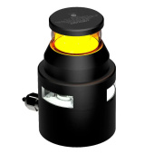 Lopolight 200-062-012G2-B - Navigation Light 6NM Yellow Strobe + 2NM 360° White, H, Black