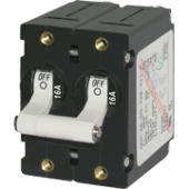 Blue Sea 7294 - Circuit Breaker A-Series Double Pole Toggle 16A White