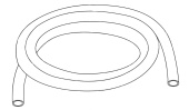 Parker B406720002 High-Pressure Hose, APP10.2-MVA1-16X18'L