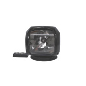 Marinco Adjustable Spotlight 12/24V - 100W Wireless Black