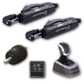 SeaStar Set E-actuator Joystick 360° Yamaha Outboard Motor for 2 Engines & 1 Steering Position Inc. Sea Station & Seaways