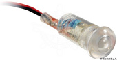 Osculati LED Boat Walkway Light Ø12.7 mm Clear Plastic, Recess Mounting