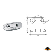 Trem L8246301 - Anodes For Engines Yamaha-Mariner