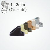 Clamcleat CL266 Mini Line-Lok® Guy Line Tensioners for 1–3 mm Rope
