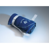 Captain's Collection Welcome On Board Fleece Blanket Navy 180×120 cm