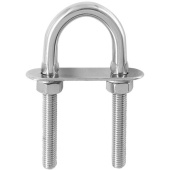 Hollex U-Bolt/Stud M5x80mm Stainless Steel 316