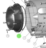 Alamarin Jet T0000159 - O-Ring for Jet-245 Water Jets
