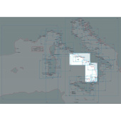 Navigation Chart South-Central Tyrrhenian Sea From Diamante To Capo Cozzo