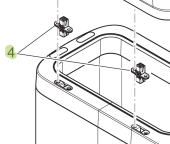 Isotherm SBE00230AA – Metal Lid Hinge for TB13 Portable Fridge/Freezer Travel Box