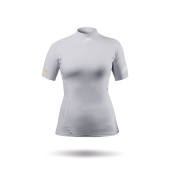 Plastimo 70875 - Eco Spandex Short Sleeve Top For Women Platinum Size XL