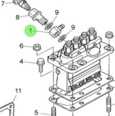 Nanni Diesel 911200277 - Eye Joint for Injection and Feed Pump