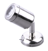 Allpa LED Wall Reading Light (Mini), Stainless Steel, 8-30v/1,2w, LED 1x 1w, H=112mm