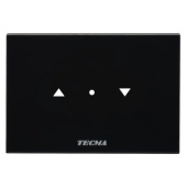 Tecma T-PF.P11TEB Black - Eko SFT Toilet Control Panel