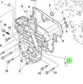 Nanni Diesel 970315057 - Timing Gear Case for N4 Series Engines