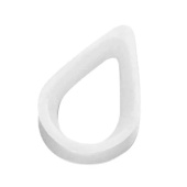 Nuova Rade 44600 - Thimble For Ø10mm Rope, Nylon PA, White