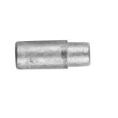 Tecnoseal Lombardini Pencil Anode Ø10 × 18 mm with Optional 1/4" BSPT Brass Plug