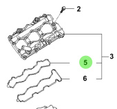 Bukh 22412-3A000 - Cylinder Head Cover Gasket for S270J Engines