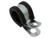 Talamex Stainless Steel P-Clips With Rubber For Copper Pipe (4 pcs)
