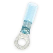  Heat-Shrinkable Watertight Crimp Terminal Ring Blue Ø6 mm For 1.5-2.5 mm²